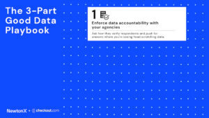Enforce data accountability with your agencies