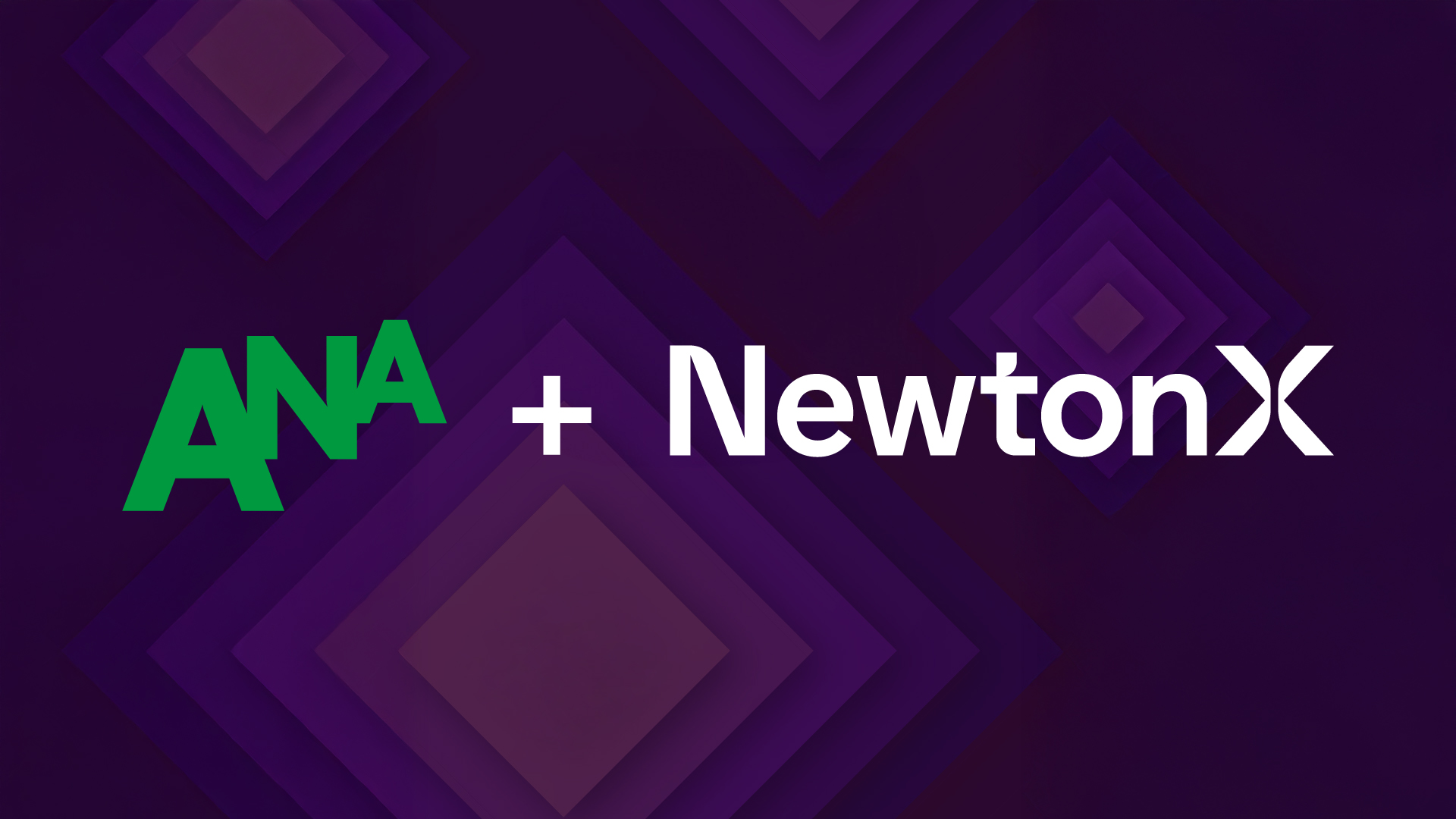 ANA + NewtonX logos