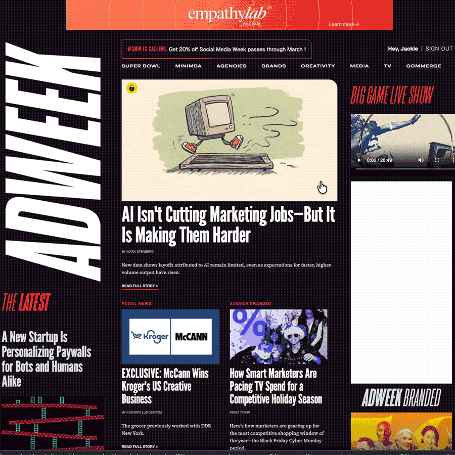 ADWEEK and NewtonX Launch First-of-Its-Kind B2B Brand Tracker to Track Long-Term Sentiment and Real-Time Industry Shifts