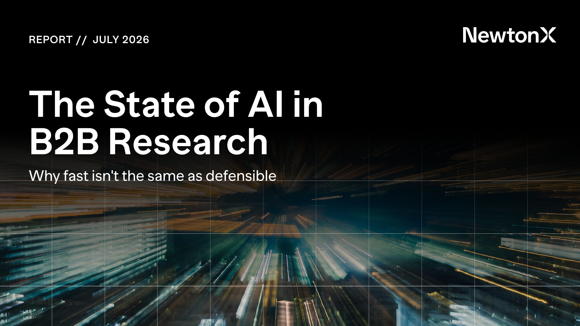 The State of AI in B2B Research: Why fast isn’t the same as defensible